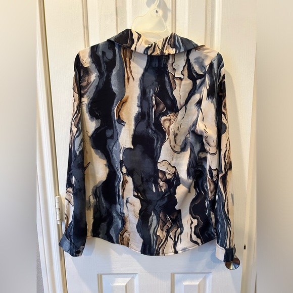 Shein Tie-dye Blouse - Picture 2 of 3